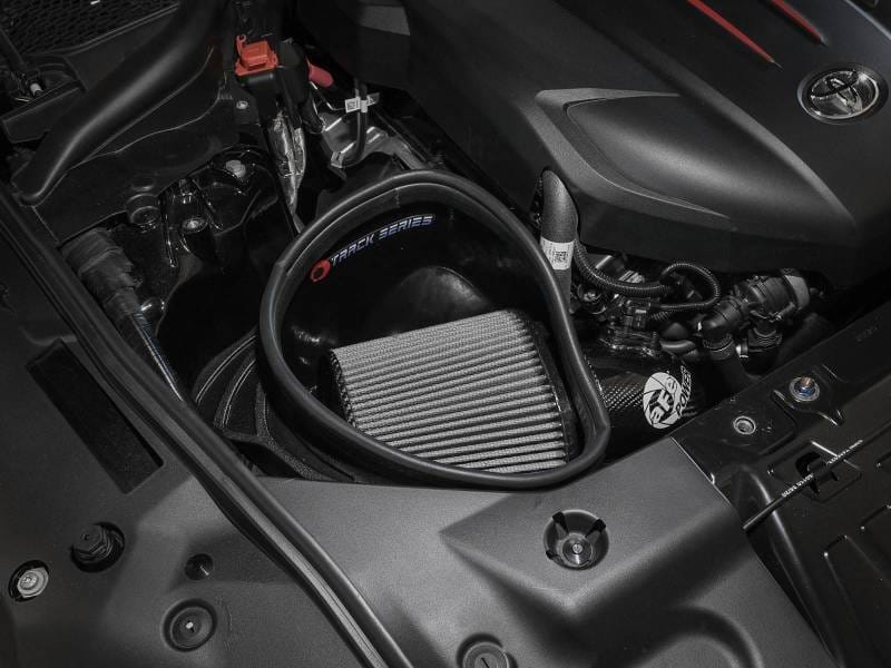 aFe 57-10017D aFe 20-21 BMW Z4 M40i (G29) L6-3L (t) B58 Track Series Carbon Fiber Intake System w/Pro DRY S Filter thumbnail 4