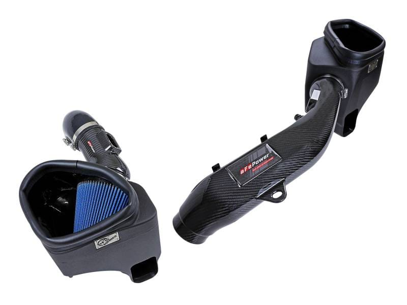 aFe 57-10006R aFe Track Series Stg 2 Carbon Fiber Intake w/Pro 5R Media 15-20 BMW M3/M4(F80/82/83) L6-3.0L(tt) S55 thumbnail 6