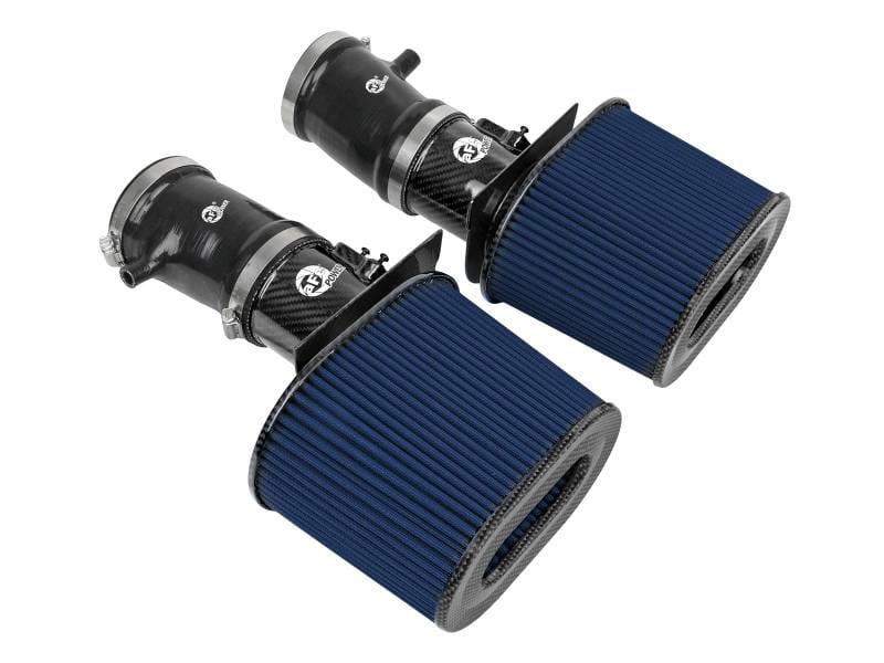 aFe 57-10012R aFe 15-19 Lamborghini Huracan V10-5.2L Track Series Intake System w/ Pro 5R Filter thumbnail 2