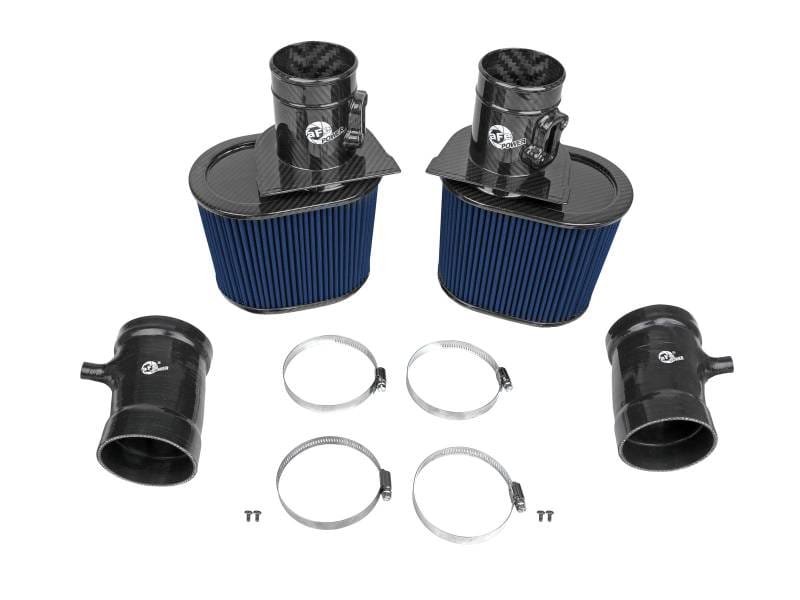 aFe 57-10012R aFe 15-19 Lamborghini Huracan V10-5.2L Track Series Intake System w/ Pro 5R Filter thumbnail 10