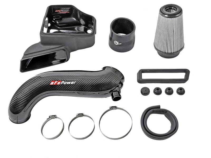 aFe 57-10016D aFe 15-19 VW Golf R (MKVII) L4-2.0L (t) Track Series Carbon Fiber Intake System w/ Pro DRY S Filter thumbnail 10