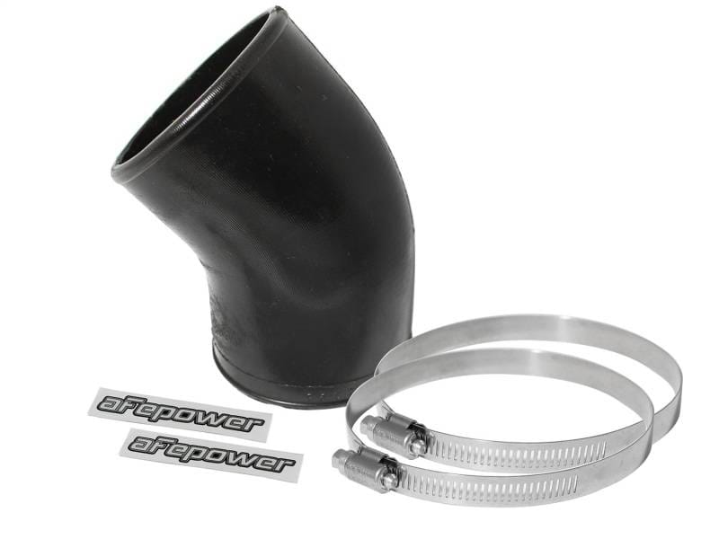 aFe 59-00032 aFe Magnum FORCE Silicone Replacement Coupling Kit 3in ID to 2.75in ID x 45 Deg. Elbow - Black thumbnail 3