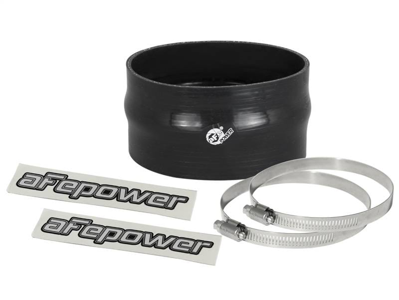 aFe 59-00062 aFe Magnum FORCE CAI Univ. Silicone Coupling Kit (3.875in. ID / 2.25in. L) Straight Coupler w/Hump thumbnail 2