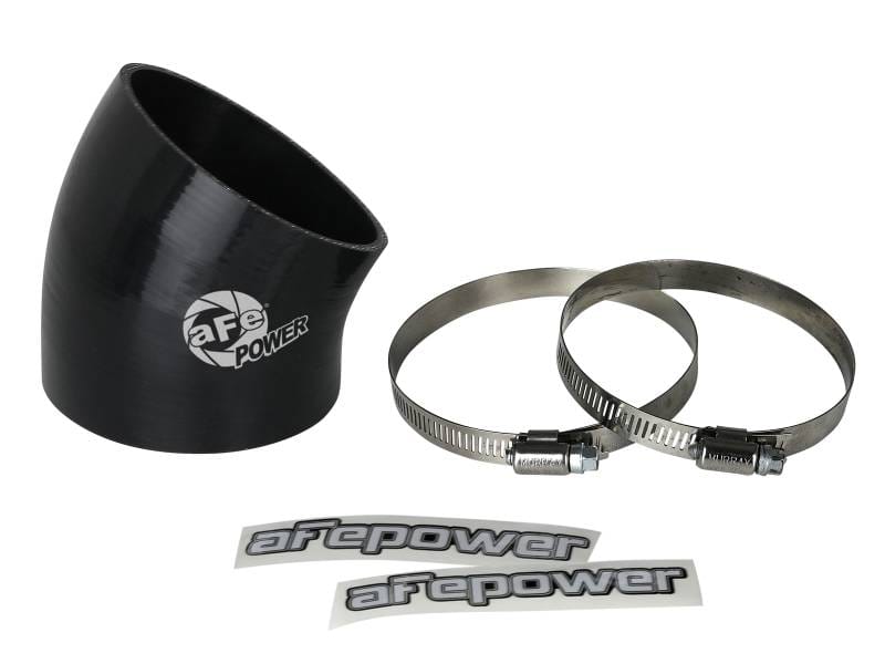 aFe 59-00122 aFe MagnumFORCE Air Intake System Spare Parts Kit 3-1/2in ID x 30 Deg. Silicone Elbow Coupler -Black thumbnail 2