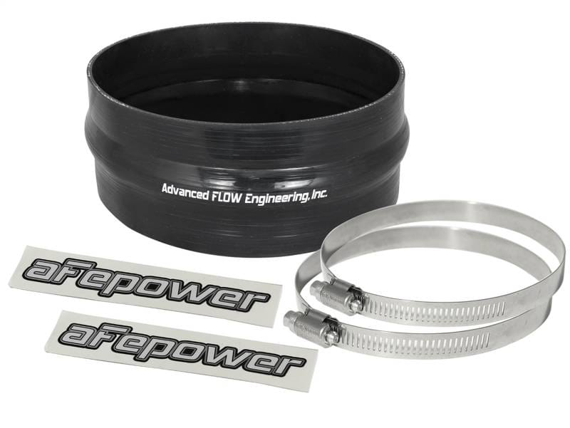 aFe 59-00053 aFe Magnum FORCE CAI Univ. Silicone Coupling Kit (6-1/4in. ID / 2-3/4in. L) Straight w/Hump - Black thumbnail 2