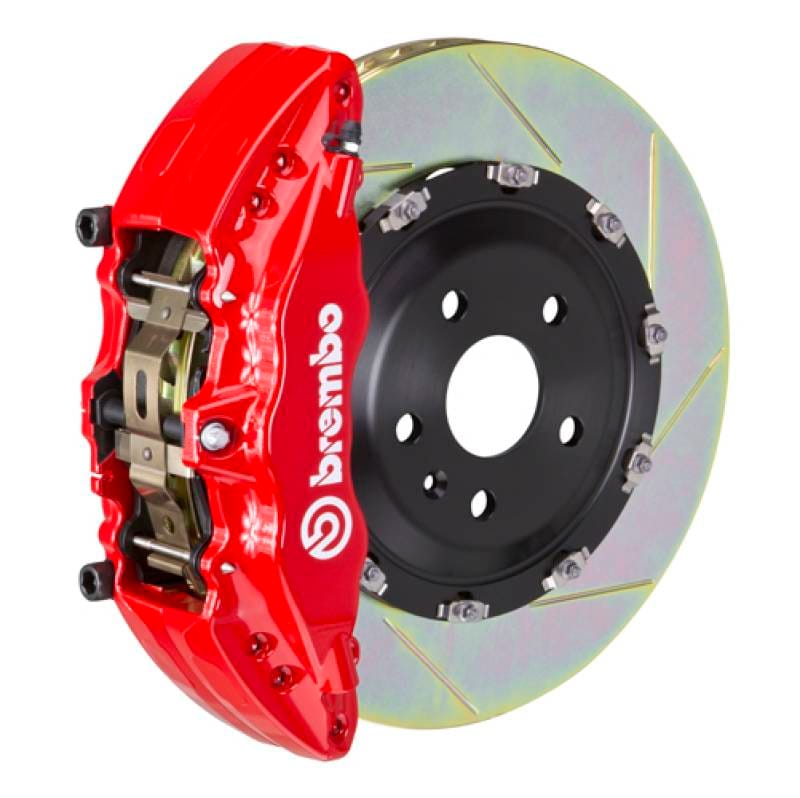 Brembo 1T2.9021A2 Brembo 20+ 992 C2S/992 C4S (Excl PSCB/PCCB) Fr GT BBK 6Pis Cast 380x34 2pc Rtr Slot Type1-Red thumbnail 2