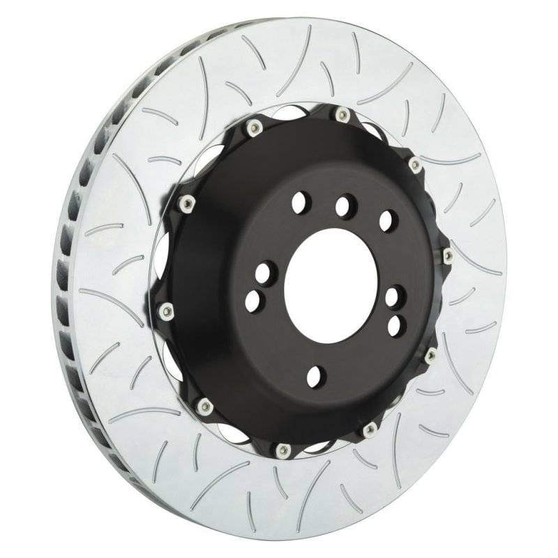 Brembo 203.8007A Brembo 05-1ster S/Spyder (PCCB Eqpt) Rr 2-Piece Discs 350x28 2pc Rotor Slotted Type3 thumbnail 2