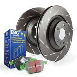 EBC Brakes S2KF1391 EBC S2 Kits Greenstuff Pads and USR Rotors