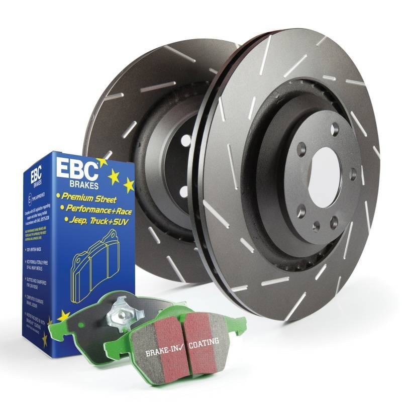 EBC Brakes S2KF1369 EBC S2 Kits Greenstuff Pads and USR Rotors