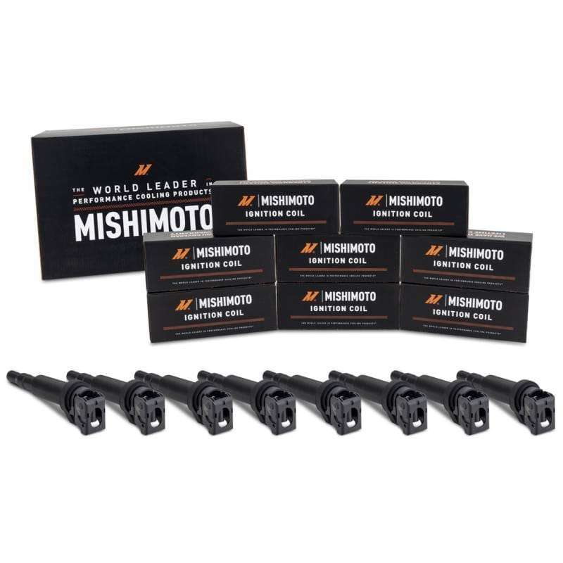 Mishimoto MMIG-BMW-1108 Mishimoto 11-15 BMW 550i 4.4L Ignition Coil - 8-Pack - Fits select 2002-2022 BMW models