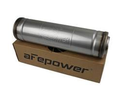 aFe 49M30050 aFe MACH Force-Xp 409 SS Muffler 3in Center/Center 18in L X 5in Dia - Round Body
