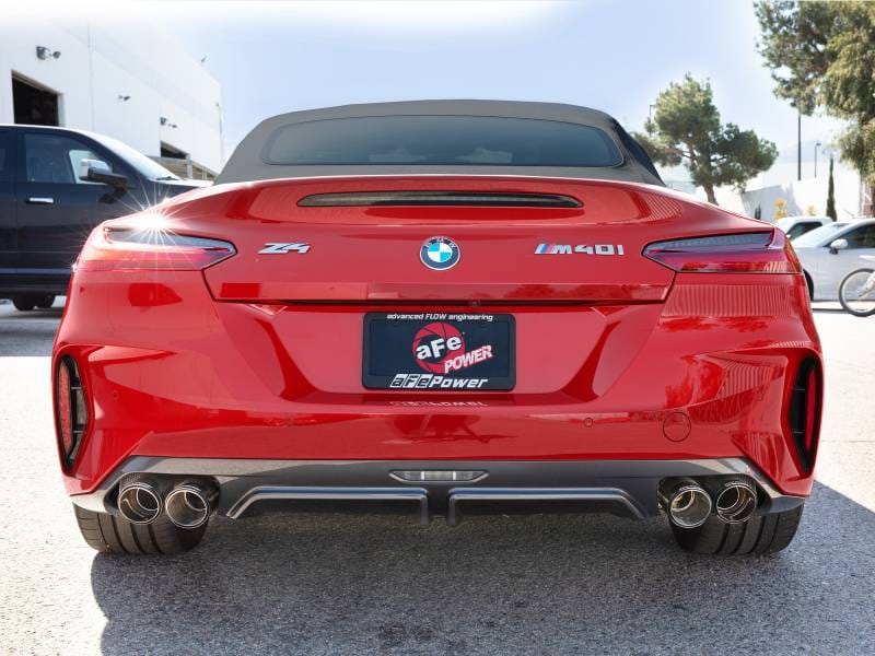 aFe 49-36352-C aFe 19-24 BMW Z4 M40i (G29) B58 Turbo MACH Force-Xp 3in to 2-1/2in SS CB Exhaust System - Carbon thumbnail 5