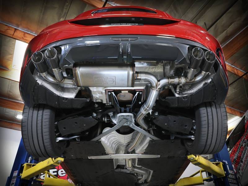 aFe 49-36352-P aFe 19-24 BMW Z4 M40i (G29) L6-3.0L (t) B58 MACH Force-Xp 3in to 2-1/2in SS CB Exhaust - Polished thumbnail 9