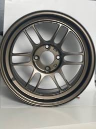 Enkei 3795804928BP Enkei RPF1 15x8 4x100 28mm Offset 5 Hub Bore Bronze Wheel - 11.64Lbs (MOQ 40)