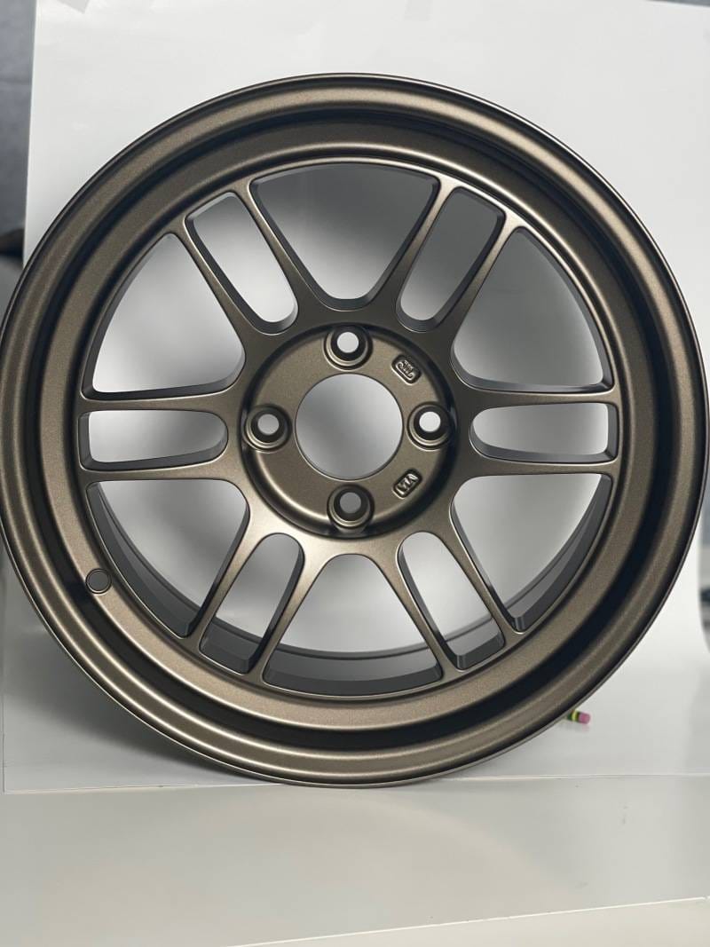 Enkei 3795804928BP Enkei RPF1 15x8 4x100 28mm Offset 5 Hub Bore Bronze Wheel - 11.64Lbs (MOQ 40)
