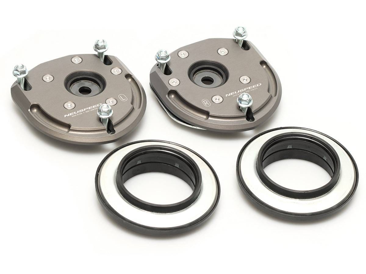 Neuspeed Billet Adjustable Camber Plate w/ Bearing Kit A3/S3/RS 3 8V/8Y, TT/TTS/TT RS 8S, Q3 F3 MK7/MK8 Golf, Jetta, Taos, Atlas, Tiguan - 53.10.07BK