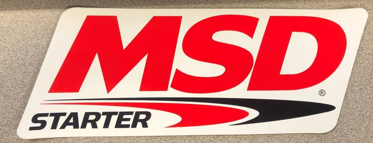 BCCX 9291 MSD Decal STARTER