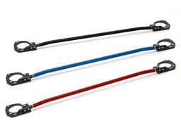 NM Engineering Front Upper Tie Bar – Black  Will fit Non-S models with aftermarket air intake kit Gen 2: R55/R56/R57/R58/R59 - NM.358856B
