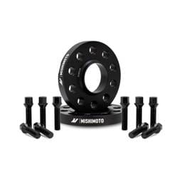 Mishimoto MMWS-015-200BK Mishimoto Wheel Spacers - 5x112 - 66.5 - 20 - M14 - Black - Fits select 2014-2024 BMW models