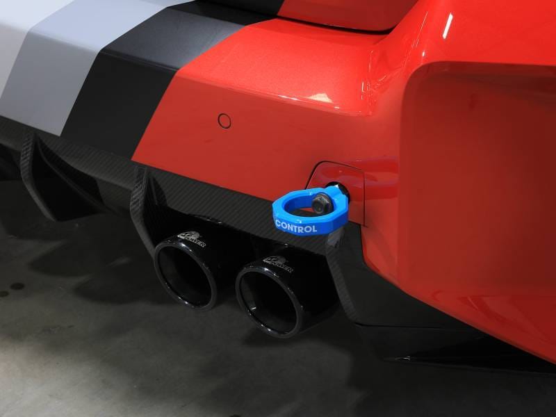 aFe 450-502004-L aFe 23-25 BMW M2 (G87) CONTROL Front / Rear Tow Hook - Blue thumbnail 5