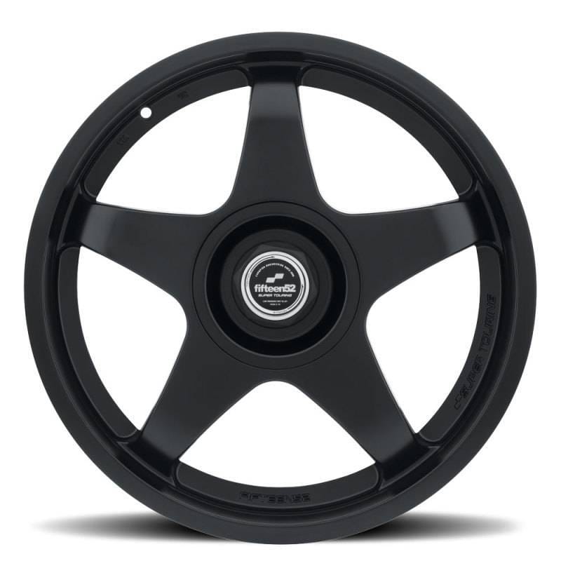 fifteen52 STCAB-98558+45 fifteen52 Chicane 19x8.5 5x108/5x112 45mm ET 73.1mm Center Bore Asphalt Black Wheel