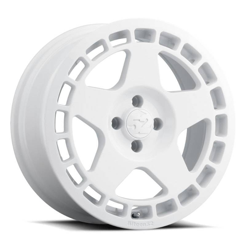 fifteen52 TURRW-77548+42 fifteen52 Turbomac 17x7.5 4x108 42mm ET 63.4mm Center Bore Rally White Wheel thumbnail 3