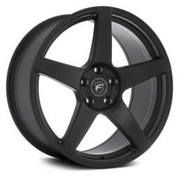 Forgestar F11209065P35 Forgestar CF5 20x9 / 5x114.3 BP / ET35 / 6.4in BS Satin Black Wheel