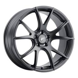 Forgestar F12209065P35 Forgestar CF5V 20x9 / 5x114.3 BP / ET35 / 6.4in BS Satin Black Wheel