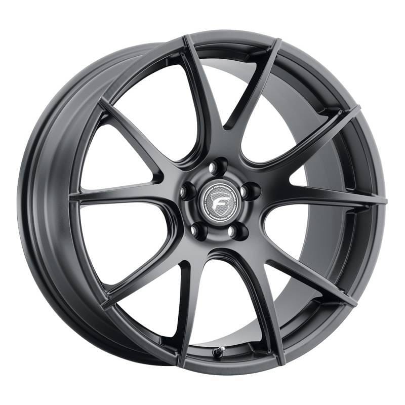 Forgestar F12209065P35 Forgestar CF5V 20x9 / 5x114.3 BP / ET35 / 6.4in BS Satin Black Wheel