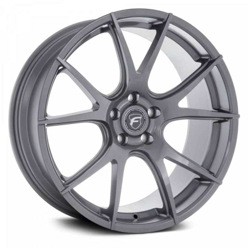 Forgestar F22393076P62 Forgestar CF5V 19x13 / 6x114.3 BP / ET62 / 9.4in BS Gloss Anthracite Wheel