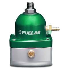 Fuelab 51503-6 Fuelab 515 Carb Adjustable FPR 4-12 PSI (2) -10AN In (1) -6AN Return - Green