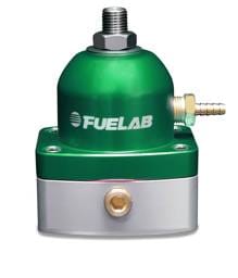 Fuelab 51504-6 Fuelab 515 Carb Adjustable FPR 4-12 PSI (2) -6AN In (1) -6AN Return - Green