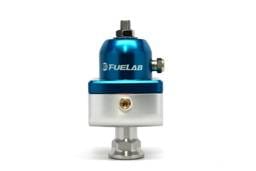Fuelab 55501-3 Fuelab 555 Carb Adjustable FPR Blocking 4-12 PSI (1) -8AN In (2) -8AN Out - Blue