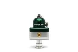 Fuelab 57502-6 Fuelab 575 Carb Adjustable Mini FPR Blocking 1-3 PSI (1) -6AN In (2) -6AN Out - Green