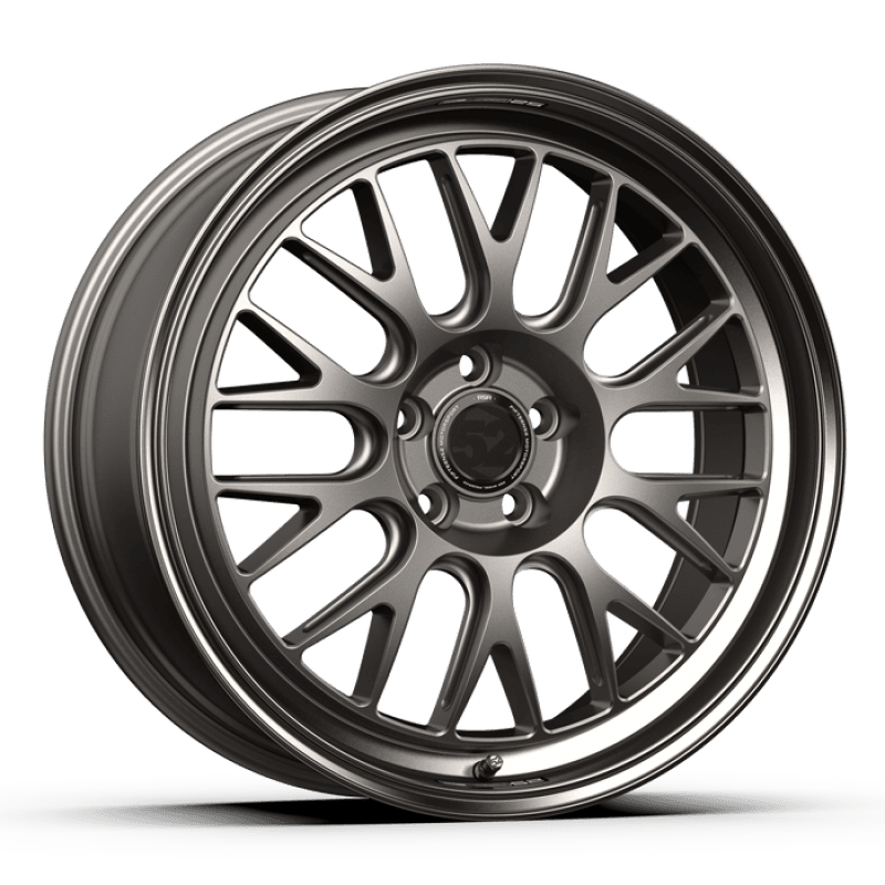 fifteen52 RSHML-98558+42 fifteen52 Holeshot RSR 19x8.5 5x108 42mm ET 63.4mm Center Bore Magnesium Grey w/ Gloss Lip