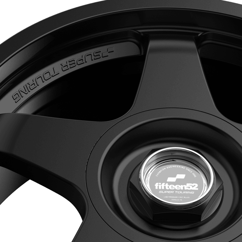 fifteen52 STCAB-77554+40 fifteen52 Chicane 17x7.5 / 5x100 BP / 40mm ET / 73.1mm CB / 5.82in BS / Asphalt Black Wheel thumbnail 5