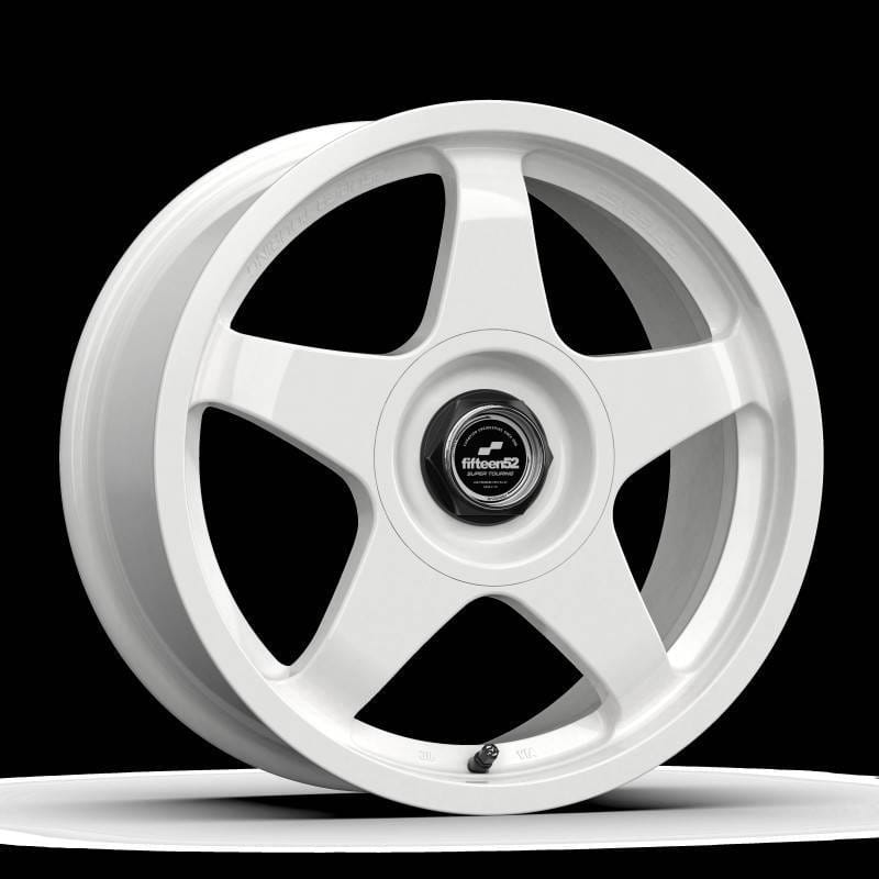 fifteen52 STCRW-77540+42 fifteen52 Chicane 17x7.5 4x100/4x108 42mm ET 73.1mm Center Bore Rally White Wheel
