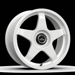 fifteen52 STCRW-88554+35 fifteen52 Chicane 18x8.5 5x114.3/5x100 35mm ET 73.1mm Center Bore Rally White Wheel