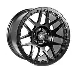 Forgestar F28270022P45 Forgestar F14 Beadlock 17x10 / 5x120 BP / ET45 / 7.3in BS Satin Black Wheel