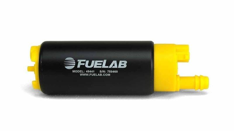 Fuelab 49441 Fuelab 494 High Output In-Tank Electric Fuel Pump - 340 LPH In Offset From Out