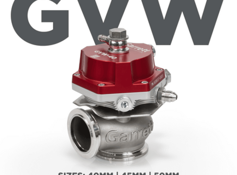 Garrett 908828-0001 Garrett GVW-45 45mm Wastegate Kit - Red thumbnail 2