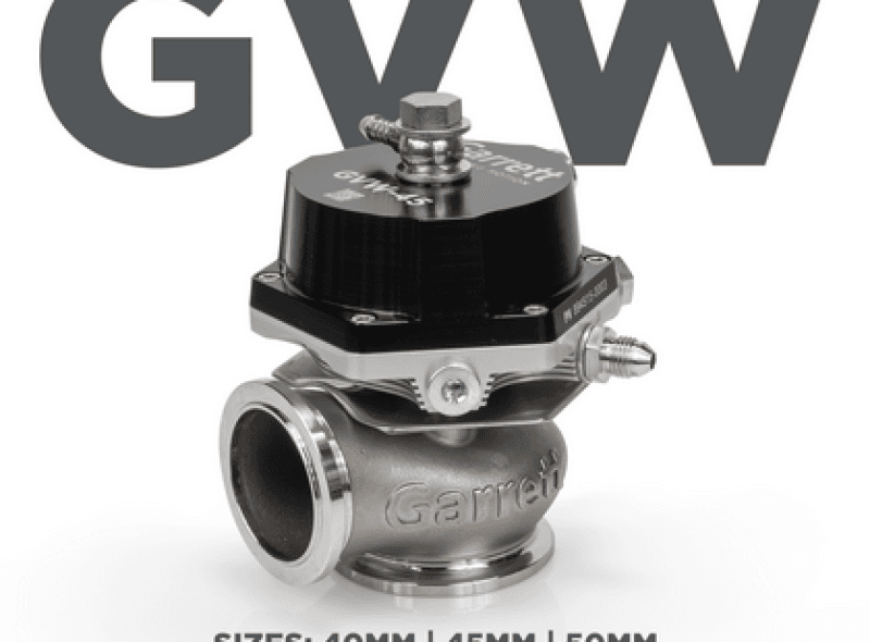 Garrett 908829-0003 Garrett GVW-50 50mm Wastegate Kit - Black thumbnail 3