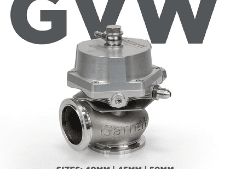 Garrett 908829-0004 Garrett GVW-50 50mm Wastegate Kit - Silver thumbnail 2