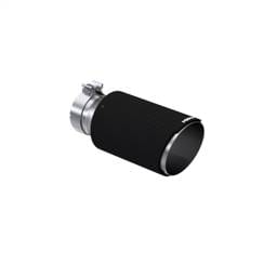 MBRP Exhaust pT5072CF MBRP Universal Carbon Fiber Tip 6in OD/4in Inlet/12in L - Angle Cut Tip
