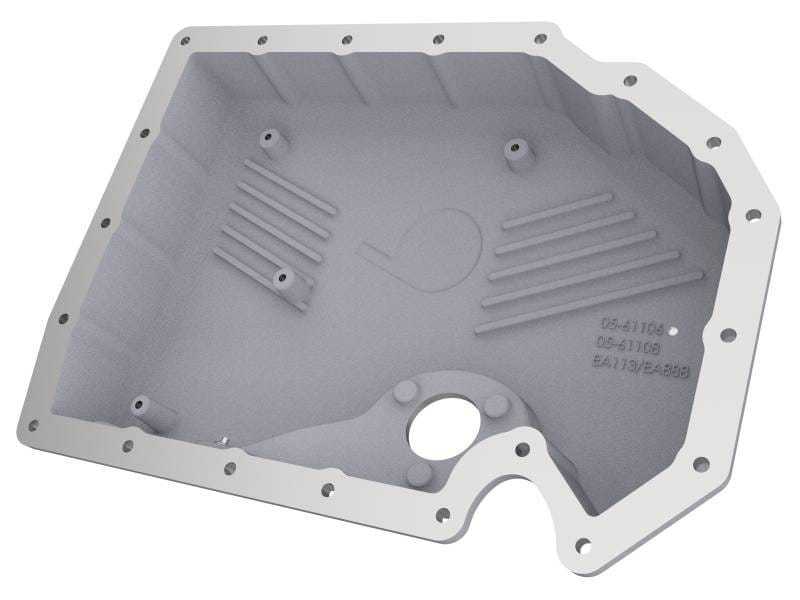 aFe 46-71210A aFe 05-19 VW 1.8L/2.0L w/ Oil Sensor Engine Oil Pan Raw POWER Street Series w/ Machined Fins thumbnail 7