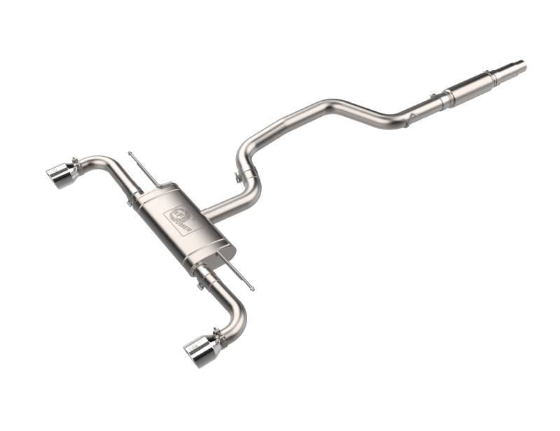aFe 49-36454-P aFe 22-24 Volkswagen GTI MACH Force-Xp 3 to 2-1/2 IN Stainless Steel Cat-Back Exhaust w/Polished Tip