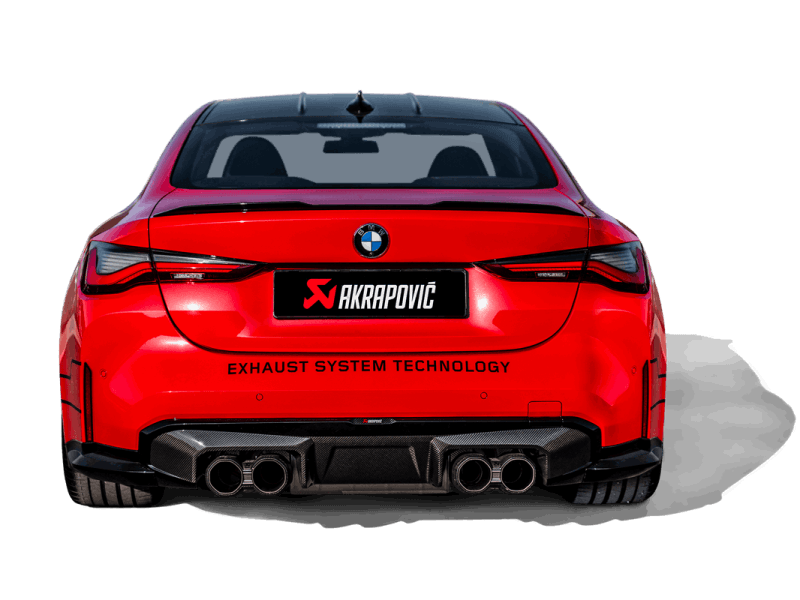 Akrapovic DI-BM/CA/9/GB Akrapovic 21-22 BMW M3 (G80) / M4 (G82, G83) Rear Carbon Fiber Diffuser - High Gloss Black - Fits 2021-2022 BMW M4 thumbnail 3