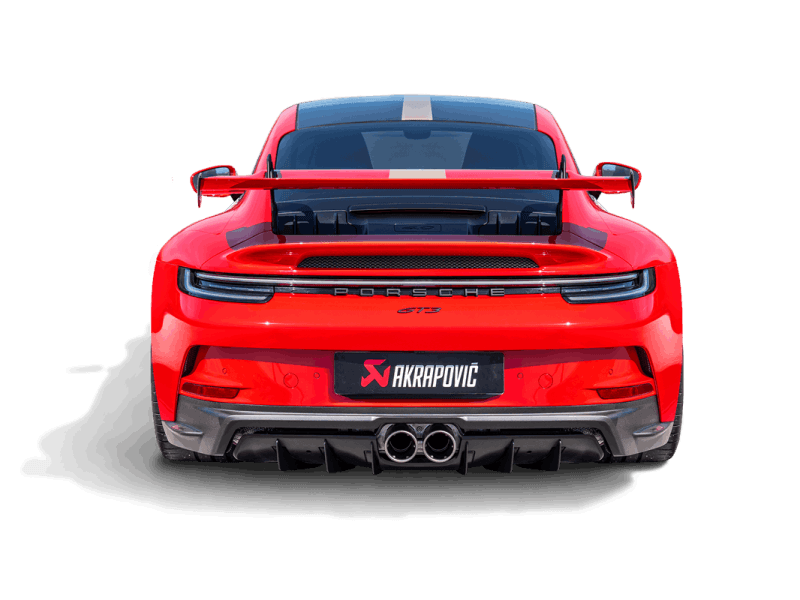 Akrapovic DI-PO/CA/9/M Akrapovic 21-22 Porsche 911 GT3 (992) Rear Carbon Fiber Diffuser - Matte - Fits 2022 Porsche 911