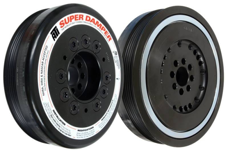 ATI ATI918658 ATI Damper - 6.755In - Steel - 5 Grv - External Balance - Lamborghini Gallardo/Audi R8