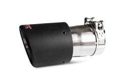 MBRP Exhaust pT5151CF MBRP Universal Carbon Fiber Tip 4.5in OD / 3in Inlet / 7.7in L
